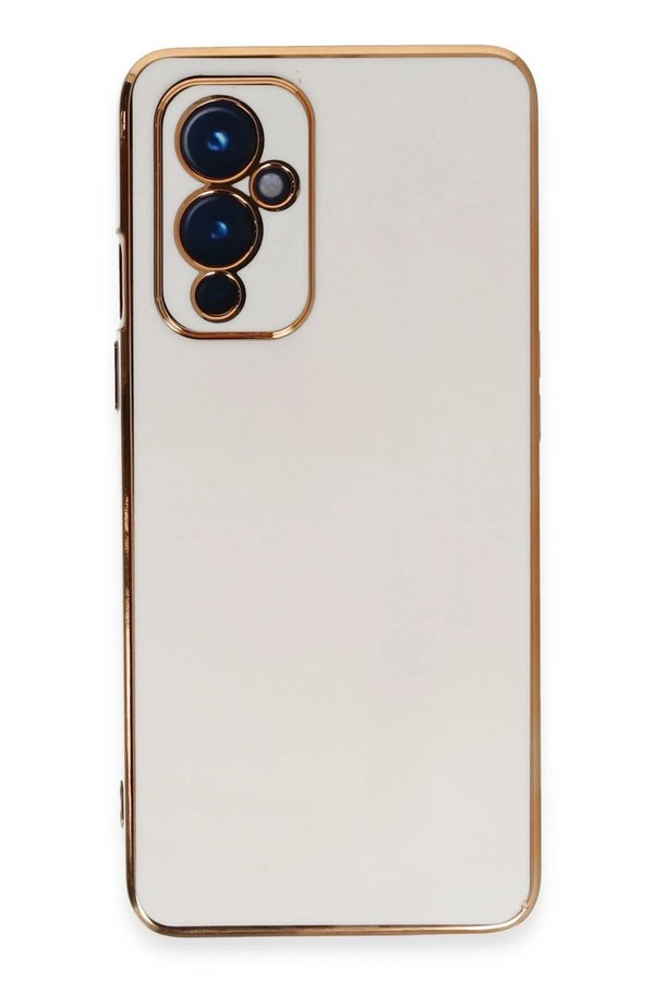 CepteToptan One Plus 9 Kılıf Volet Silikon - Beyaz - DROPX8335-2512