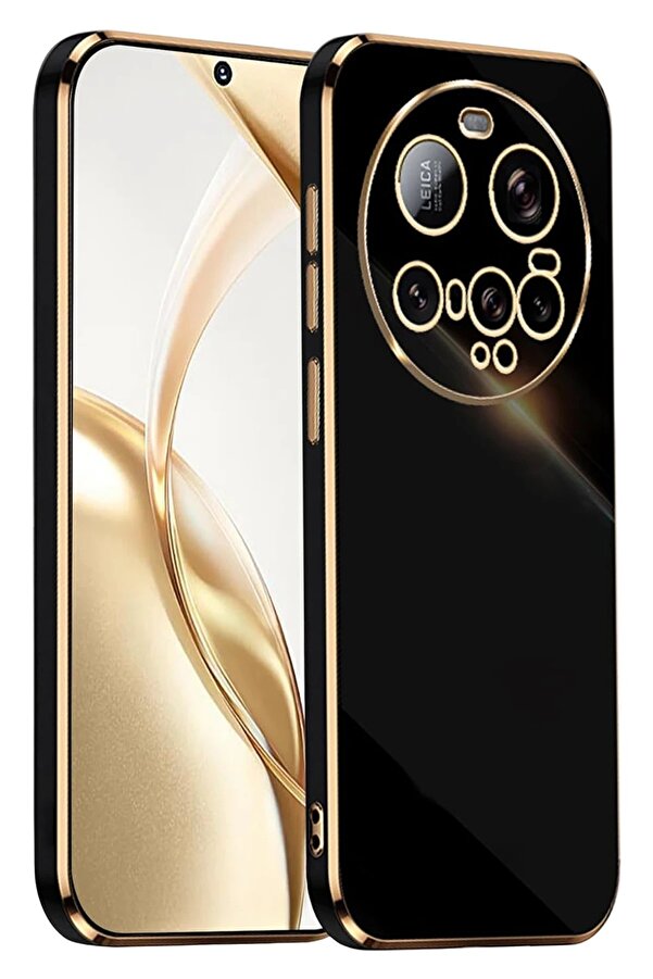 CepteToptan Xiaomi Mi 15 Ultra Kılıf Volet Silikon - Siyah - DROPX3747-5586