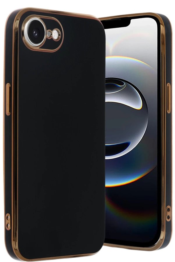 CepteToptan iPhone 16E Kılıf Volet Silikon - Siyah - DROPX4357-6652