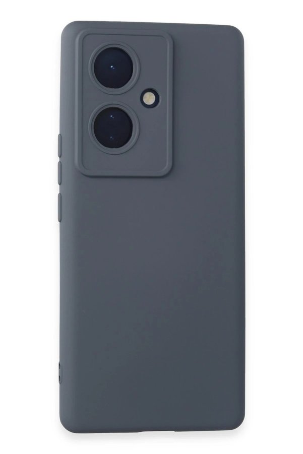 CepteToptan Vivo V29 Lite Kılıf Nano içi Kadife Silikon - Gri - DROPX7174-8690