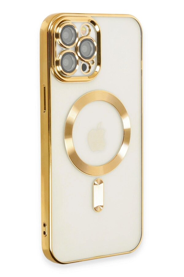 İphone 12 Pro Max Kılıf Kross Magneti̇csafe Kapak - Gold - Dropx2386-5072