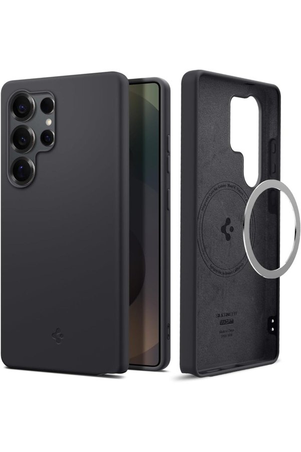 STOREMAX lvnshop S25 Ultra Silikon Kılıf Silicone Fit Hava Kanalı Teknolojisi™ Askeri Sınıf Koruma MagFit öze