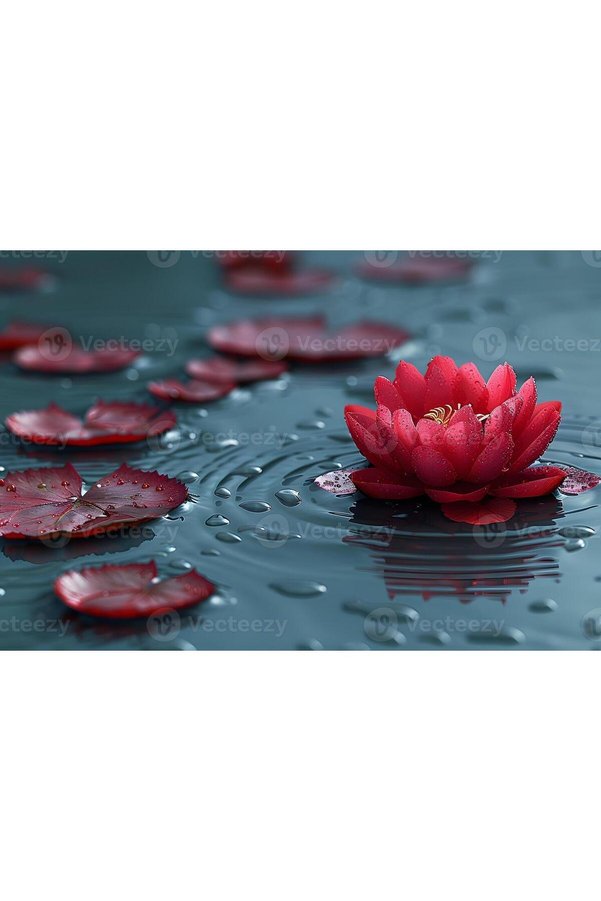 Prestijiseed 5 Adet Kırmızı Kase Lotus Tohumu Kutsal Kase Lotus Çiçeği Tohumu