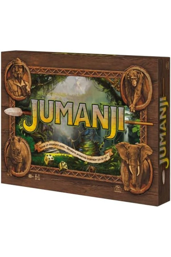 Modashi̇ne Games - Jumanji̇ - 8 Yaşından İti̇baren 2-4 Cesur İçi̇n Aksi̇yon Ai̇le Oyunu - Heyecan Veri̇ci̇ Z