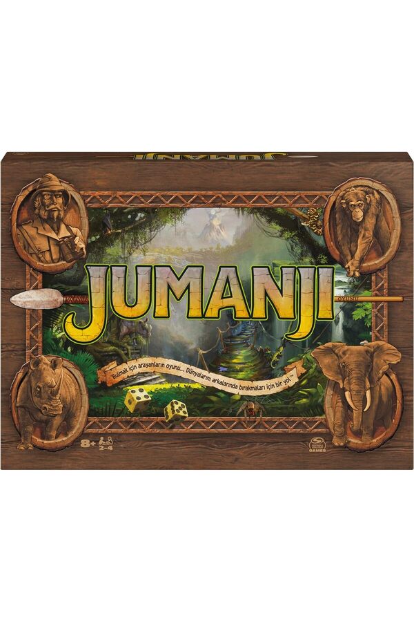 STOREMAX modashine Games - Jumanji - 8 yaşından itibaren 2-4 cesur için aksiyon aile oyunu - heyecan verici z
