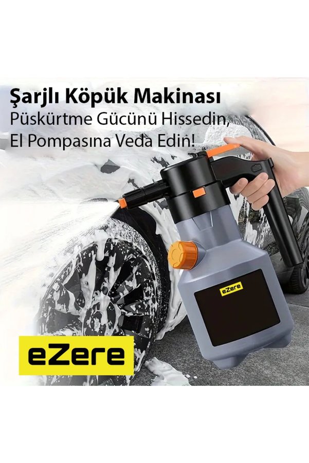 Northcity N Ezere 2L Yüksek Basınçlı Şarjlı Köpük Makinası Oto Yıkama Pompası Köpük Püskürtücü-(5775)