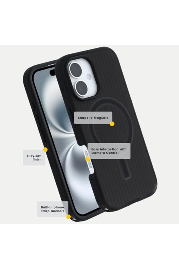 Symmetry Seri̇si̇ Core For Magsafe Kılıf İphone 16 Uyumlu Darbeye Ve Düşmeye Karşı Koruyucu Ultra İnce