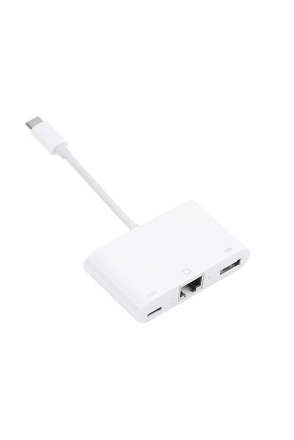 Evimdeyokyok Zr282 Nk 107Tc Type-C Ethernet Camera Adaptör