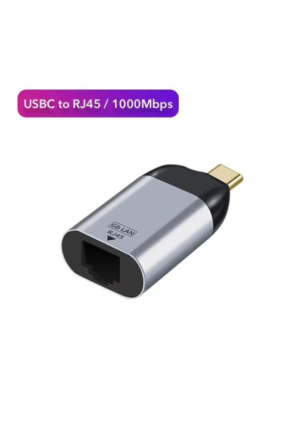 Evimdeyokyok Zr586 S-1725 Type-C Rj45 Gigabit Çevirici