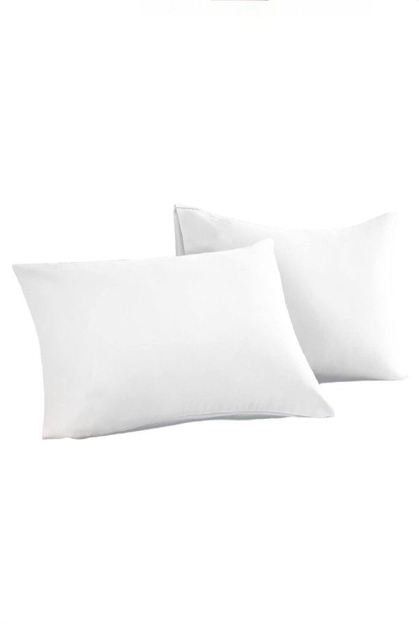Mycey 1 Adet Pamuklu Yastık Kılıfı Fermuarsız Beyaz 50X70 Cm