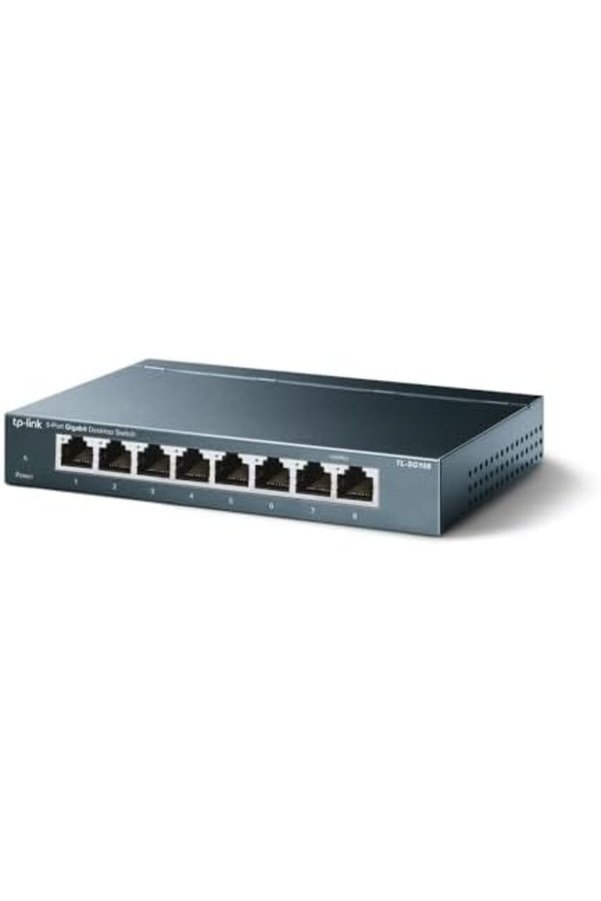 Shopverse Tl-Sg108 V3 8 Portlu Gi̇gabi̇t Ağ Anahtarı 8 Port Si̇yah Tl-Sg108 Trendfli̇ck 1014773