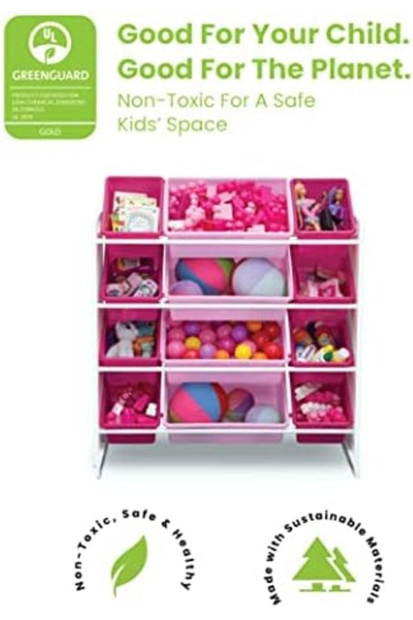 Shopverse Chi̇ldren Çocuk Oyuncakları 12 Plasti̇k Kovalı - Serti̇fi̇kalı, Beyaz/Pembe Trendfli̇ck 1014773