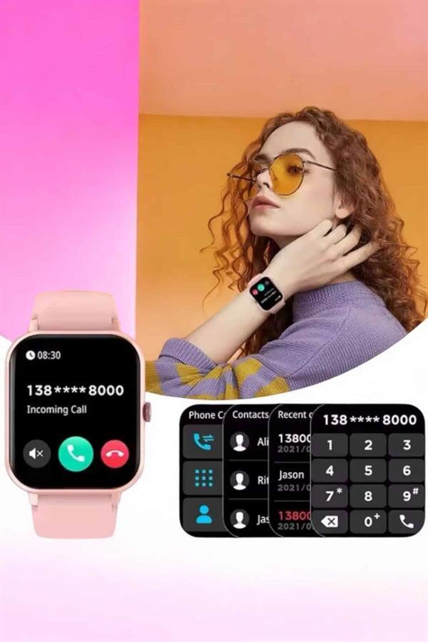 Ethab Giyim Akıllı Saat İos Ve Android İle Uyumlu Şık Ve Çok Fonksiyonlu - Glst7143-7436
