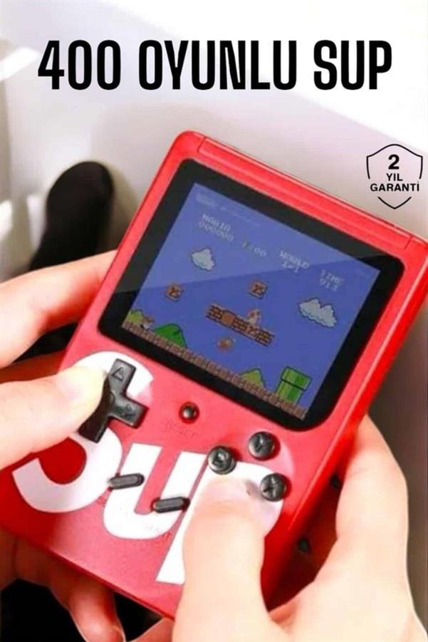 Microlyra Taşınabilir El Atarisi Sup 400 Oyunlu Mini Oyun Konsolu - Brkdnf4291-3179