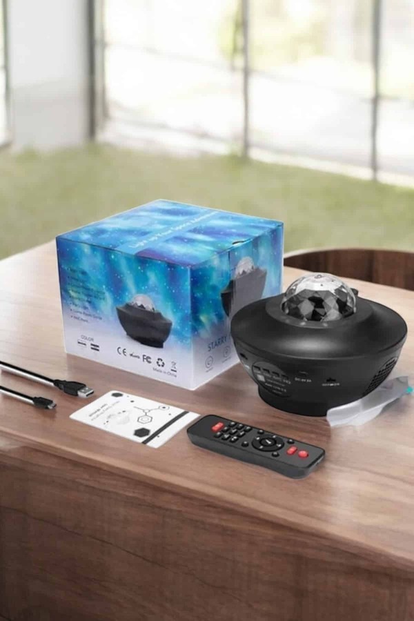 Ethab Giyim Projektör Yıldız Gece Lambası Disko Topu Bluetooth Bağlantılı Taşınabilir - Glst8334-888
