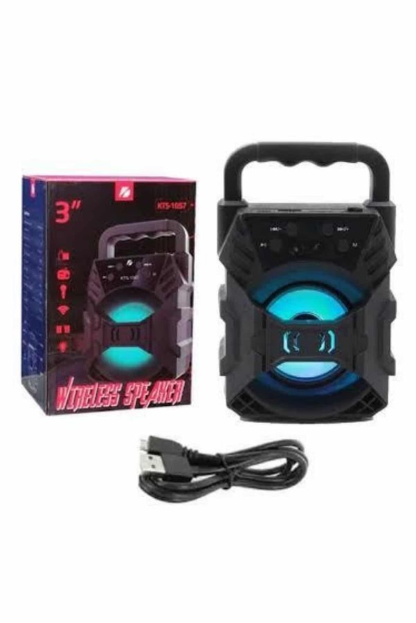 Ethab Giyim Bluetooth Hoparlör Android Ve İos Uyumlu Ses Bombası Usb Girişli Taşınabilir - Glst5454-2297