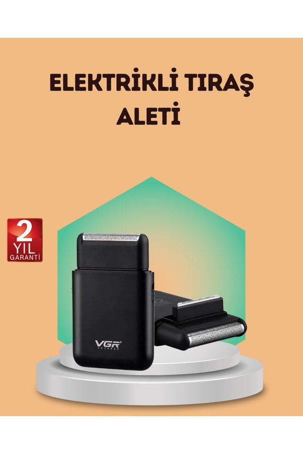Ethab Giyim Çift Başlıklı Elektrikli Tıraş Makinesi | Suya Dayanıklı Hafif Ve Ergonomik - Glst4397-3223
