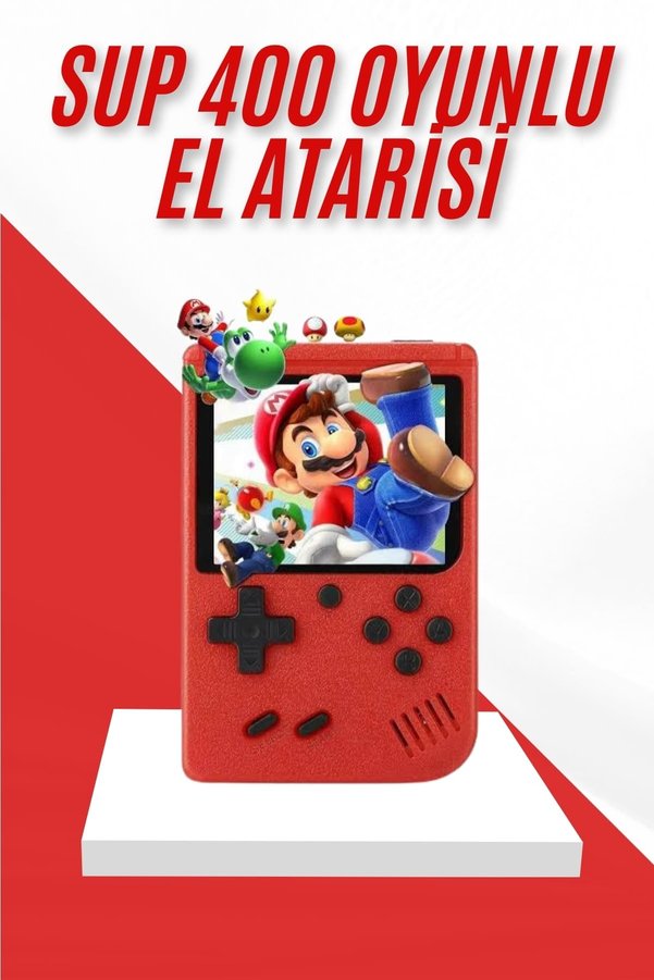 Elmira Home Nostalji Oyunlu Mini Atari Gamebox 400 Oyunlu El Atarisi - 806743658900432950-4827