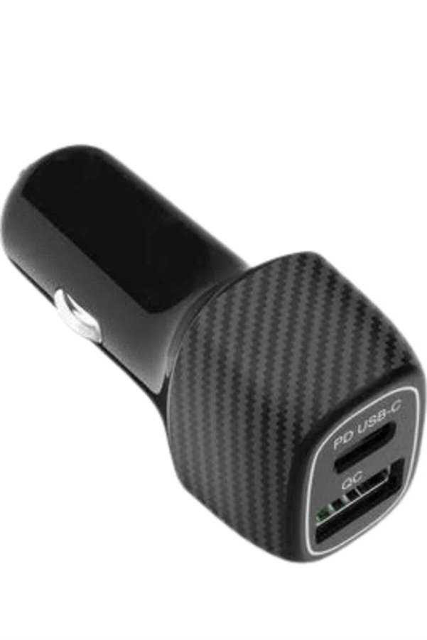 Ethab Giyim 38W Usb Type-C Girişli Oto Çakmaklık Araç İçi Hızlı Şarj Çakmaklık Şarj - Glst8868-683