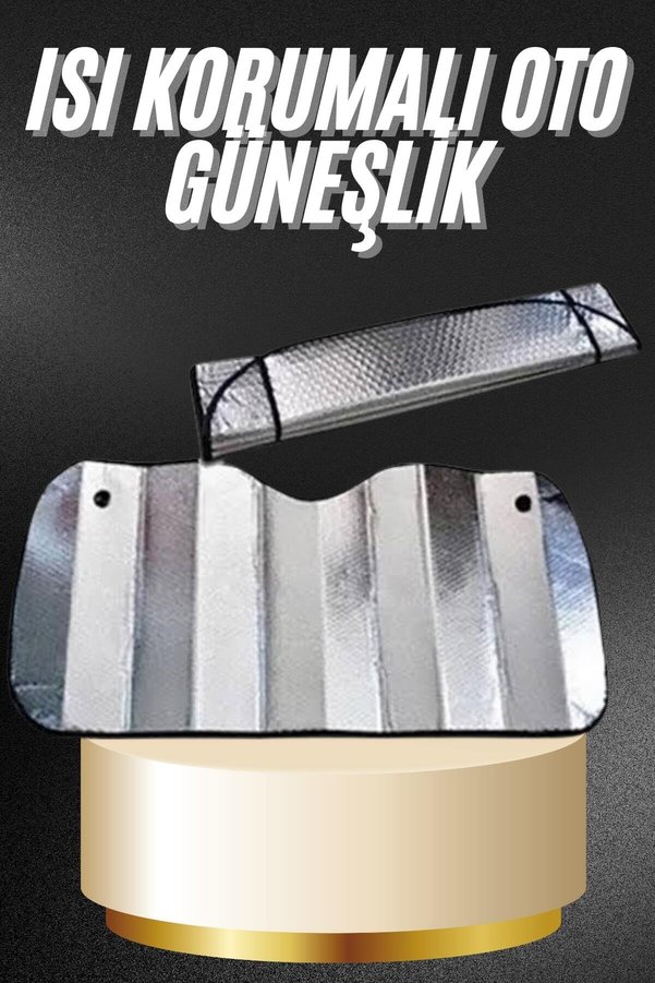 Ethab Giyim Araba Ön Cam Güneşliği Katlanabilir Oto Güneşlik Tüm Araç Modellerine Uygun - Glst5031-1937