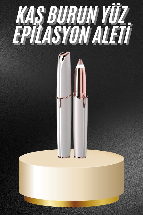 Ethab Giyim Kaş Bıyık Tüy Epilasyon Aleti Pilli Yüz Kaş Epilatör Kıl Tüy Alma Epilasyon - Glst8327-862