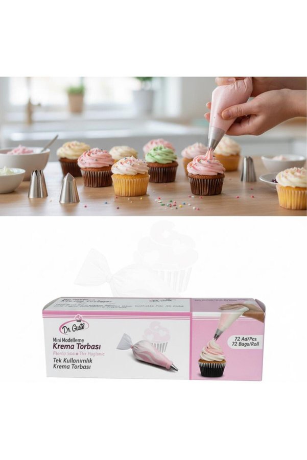 Dr. Gusto Mini Kalem Krema (Orijinal Kutulu) Torbası 72 Adet Plastik Tr