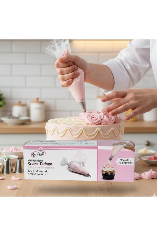 Dr. Gusto Mini Kalem Krema (Orijinal Kutulu) Torbası 72 Adet Plastik Tr