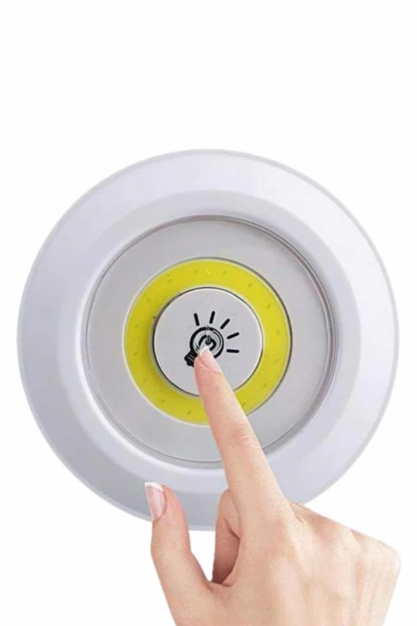 Ethab Giyim Kablosuz Pilli Işıldak Masa Lambası Mutfak Tezgah Altı Banyo Dolabı Dolap İçi - Glst3022-445