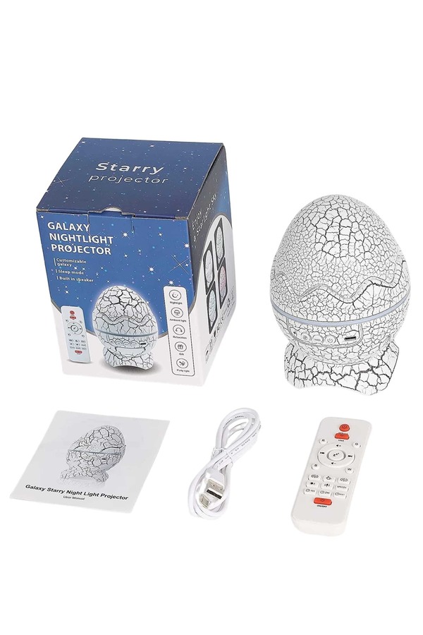 Ethab Giyim Dinozor Speaker Renk Değiştirme Projeksiyon Modu Bluetooth Hoparlör Gece Lambası - Glst1313-542