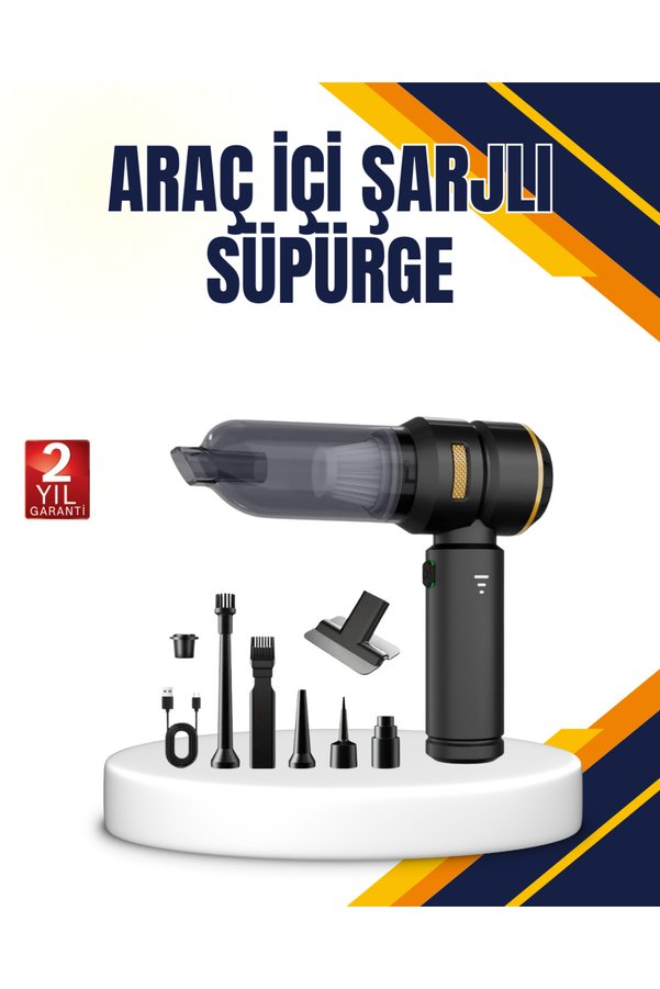 Ethab Giyim 15000 Pa Emiş Gücü Ve Hava Üfleme Özellikli Şarjlı Süpürge - Glst3180-9647