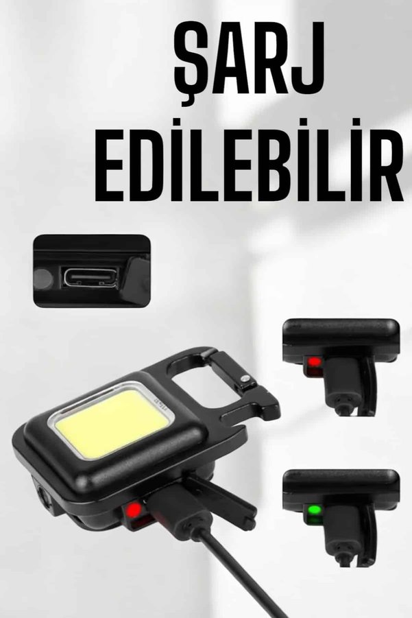 Tgzm Kamp Işığı Çok Fonksiyonlu Taşınabilir Anahtarlık Kapak Açma Manyetik Özel - Tzmg1088-697