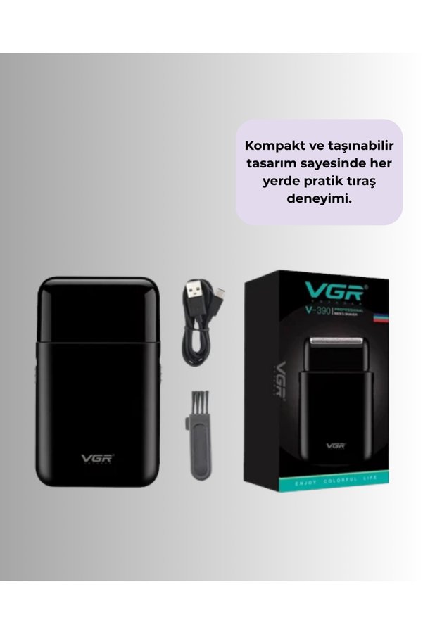 Ethab Giyim Çift Başlıklı Elektrikli Tıraş Makinesi | Suya Dayanıklı Hafif Ve Ergonomik - Glst4397-3223