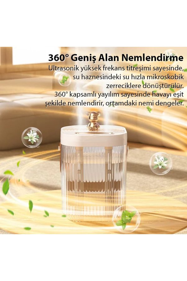 Ankaverse Ally Aquabreeze 2000 Çift Buharlı 2L Ev Tipi Hava Nemlendirici-(5775)