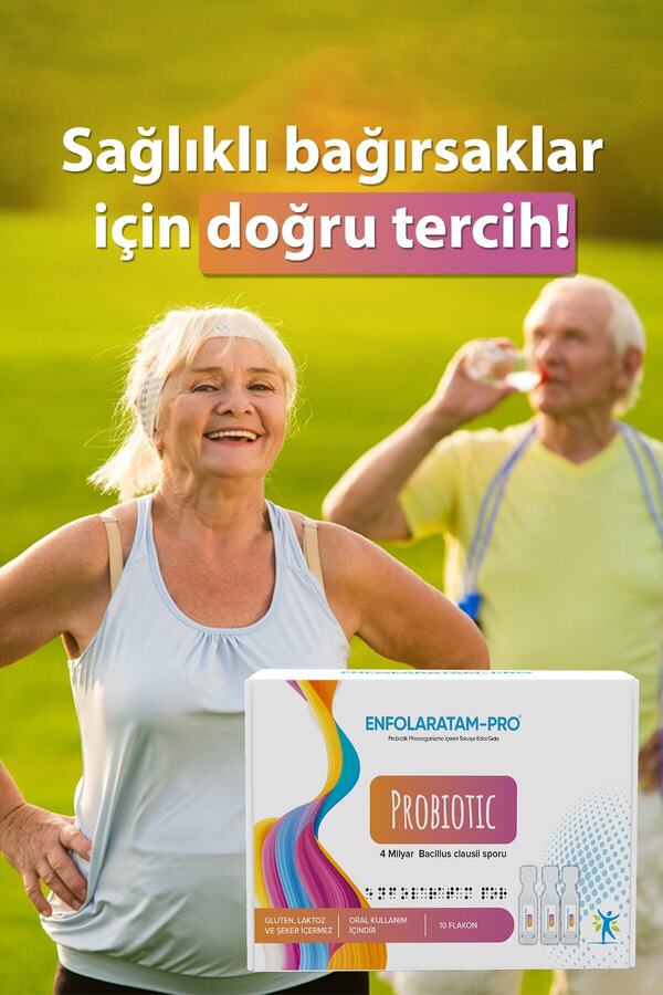 Enfolaratam Pro Probiotic Probiyotik Bacillus Clausii Sporları 4 Milyar Yetişkin