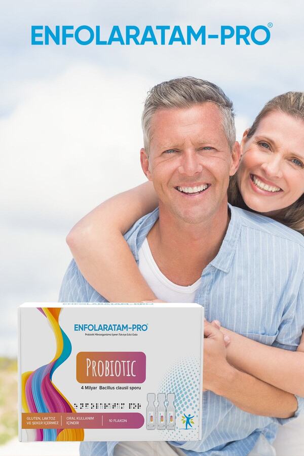 Enfolaratam Pro Probiotic Probiyotik Bacillus Clausii Sporları 4 Milyar Yetişkin