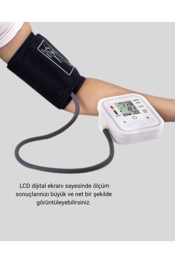 Ethab Giyim Üst Koldan Ölçüm Dijital Tansiyon Aleti – Ihb Aritmi Uyarılı Ve Çift Hafız - Glst1755-248