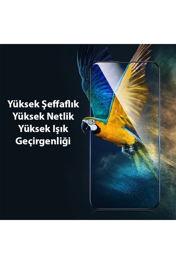 Ezere İphone 13 Pro Max 6.7 0.3Mm Tempered Full-Glass Cam Ekran Koruyucu 2 Adet Set-(5775) - Karbul3237-3