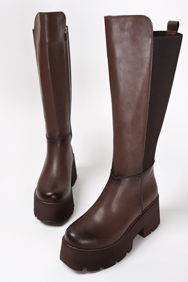 Lizashoes Starless Kadın Arkası Lastikli Çizme A003-K603