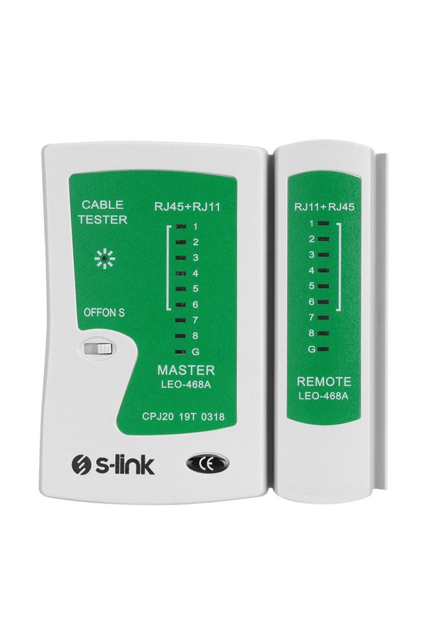 Ezere S-Lınk Sl-468 Rj45 Ve Rj11 Tester Kablo Test Cihazı(1923) - Karbul3354-6466