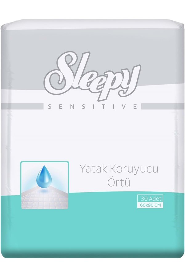 Sleepy Hasta Yatak Koruyucu 60*90Cm 90 Adet (3Pk*30)