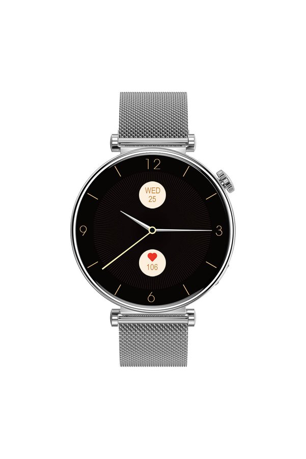 Inteya Hiwatch Shine Amoled Ekran Akıllı Saat Silver