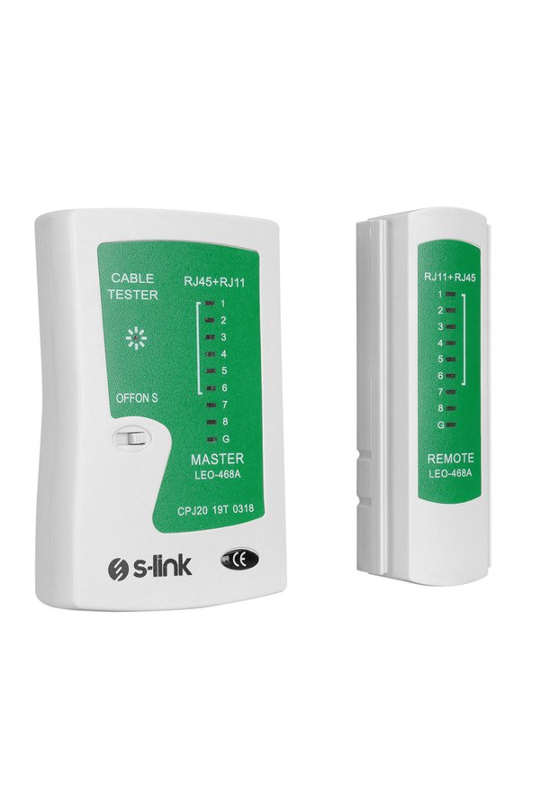 Ezere S-Lınk Sl-468 Rj45 Ve Rj11 Tester Kablo Test Cihazı(1923) - Karbul3354-6466