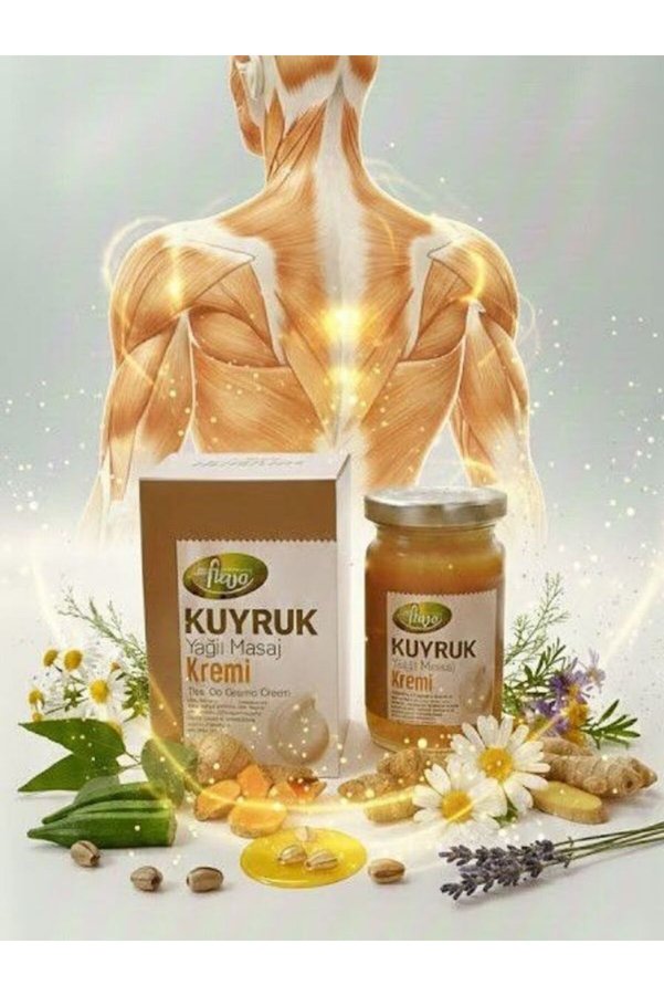 Dr. Floya Kuyruk Yağı Kremi Kuyruk Yağlı Masaj Kremi