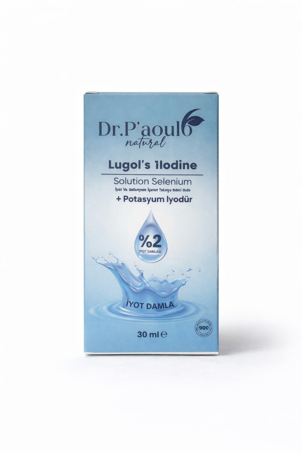 Aleyna Baharat İyot Damlası %2 Lugols İlodine + Potasyum İyodür 30 Ml