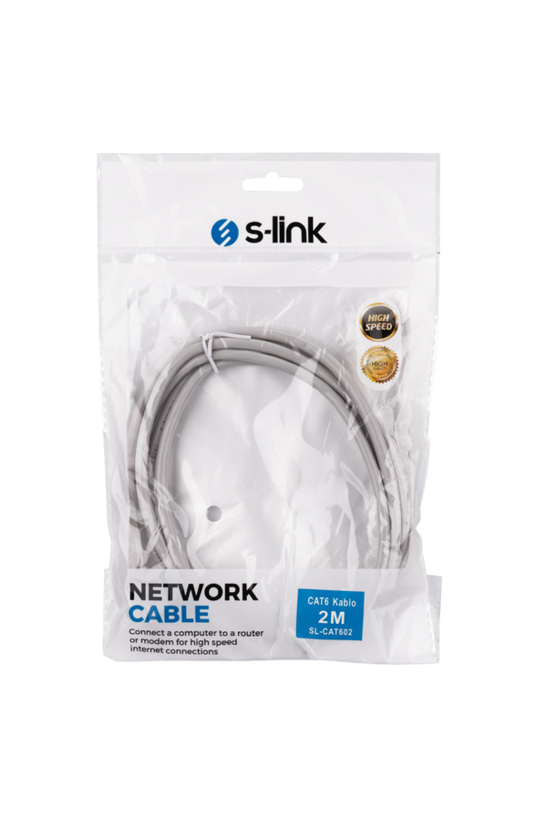 Lizbon Center S-Lınk Sl-Cat602 Cat6 Patch 2Mt Kablo (Gri)(1923) - Cxlsvn3147-1644