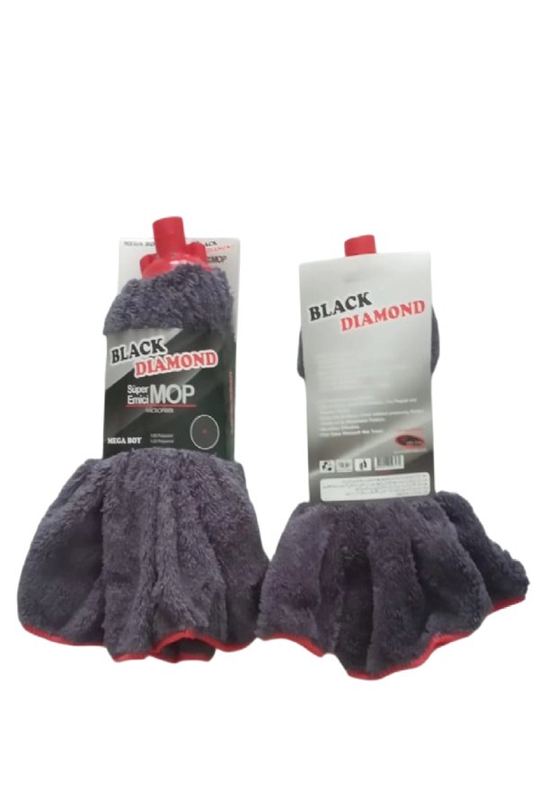 Black Diamond 3 Adet Süper Emici Mop Paspas Yedek Ucu