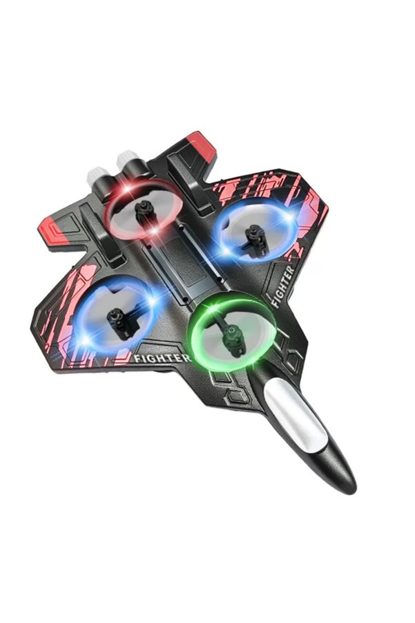Ethab Giyim Uzaktan Kumandalı Led Işıklı Drone Uçak 360 Derece Dönüş Özellikli Oyuncak - Glst3370-708