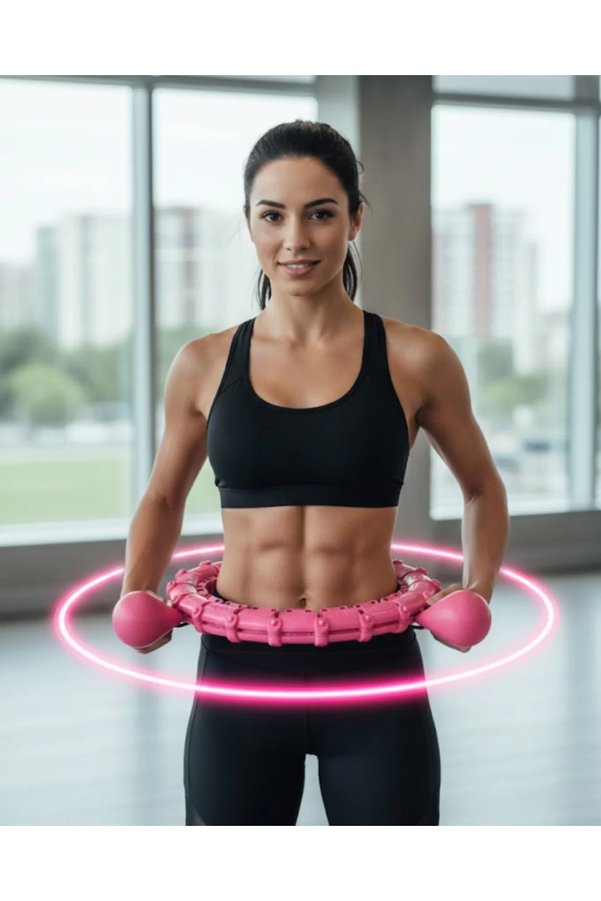 Ethab Giyim Ayarlanabilir Akıllı Hula Hoop 680 Gr Ağırlıklı Egzersiz Halkası - Glst3565-9226