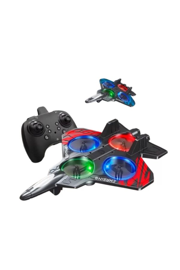 Ethab Giyim Uzaktan Kumandalı Drone Uçak Led Işıklı 360 Derece Akrobatik Hareket Özellikli - Glst9436-874