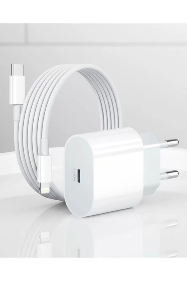 Gelalbe İphone 12 11 Xr Xs X 8 Plus 7 20W Pd Lightning Hızlı Şarj Adaptörü - Alkglb8479-3835